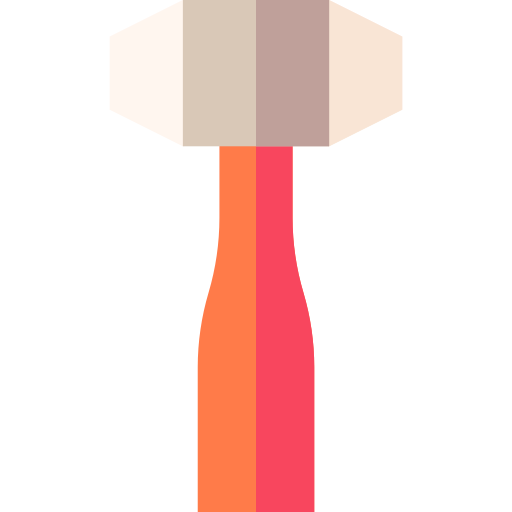 hammer Basic Straight Flat icon