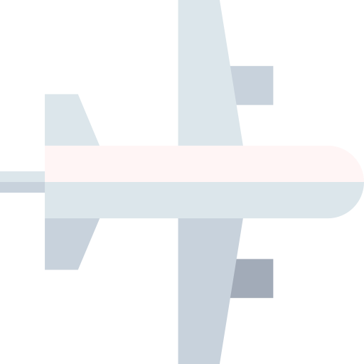 avion Basic Straight Flat Icône