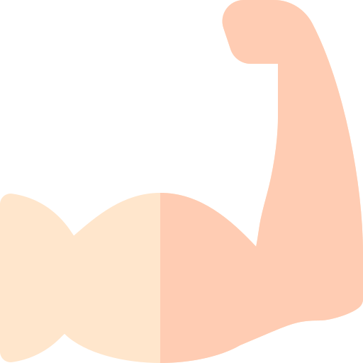 Arm Basic Rounded Flat icon