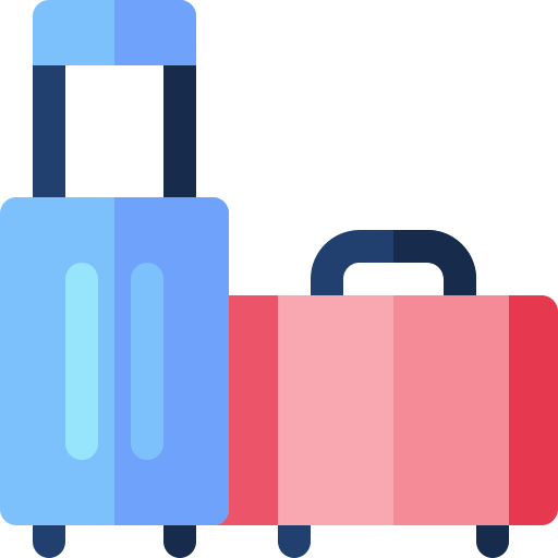 Luggage Basic Rounded Flat icon