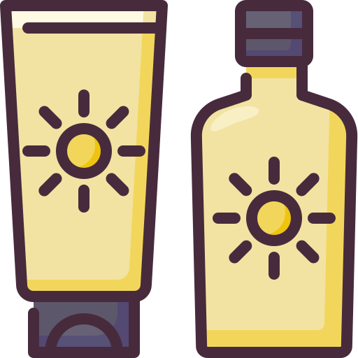 crema solar Generic Outline Color icono