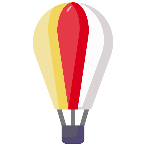 balon powietrzny Generic Flat ikona