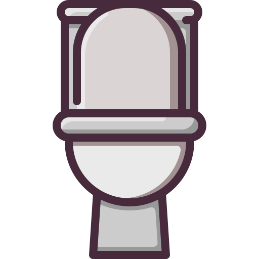 toaleta Generic Outline Color ikona