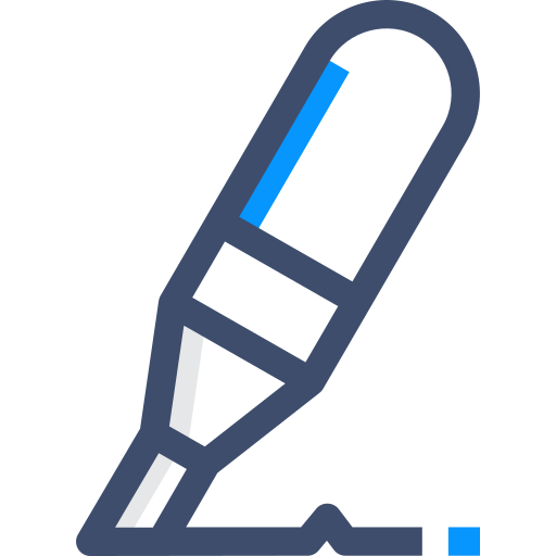 pen SBTS2018 Blue icoon