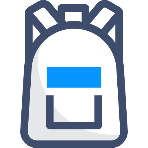 School bag SBTS2018 Blue icon