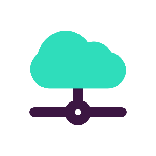 cloud netwerk Generic Flat icoon