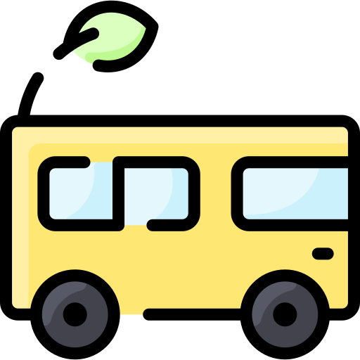 Bus Vitaliy Gorbachev Lineal Color icon