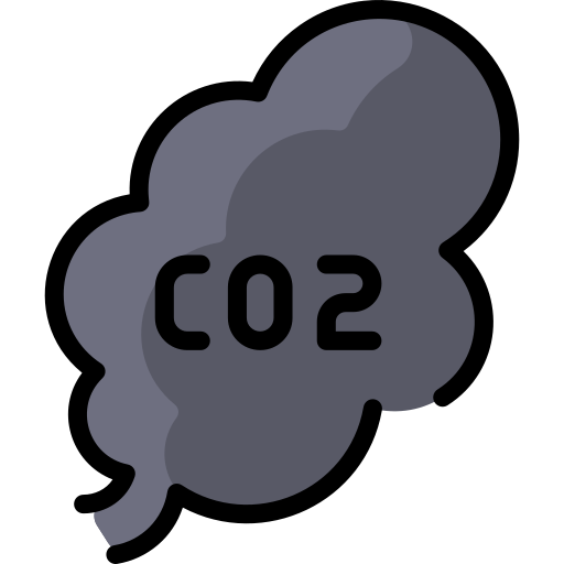 이산화탄소 Vitaliy Gorbachev Lineal Color icon