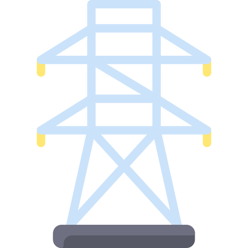 torre energetica Vitaliy Gorbachev Flat icona