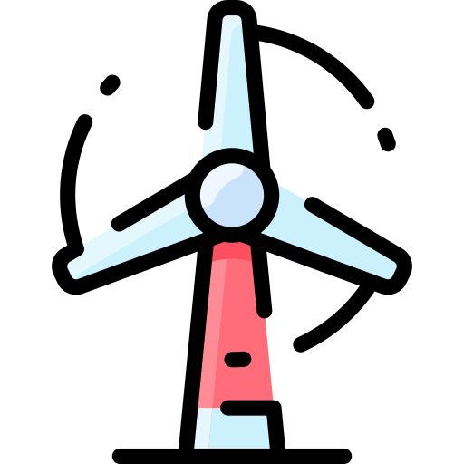 Windmill Vitaliy Gorbachev Lineal Color icon