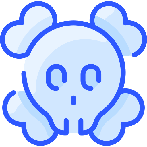 頭蓋骨 Vitaliy Gorbachev Blue icon