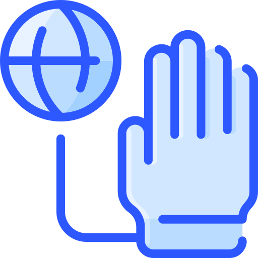 Hand Vitaliy Gorbachev Blue icon