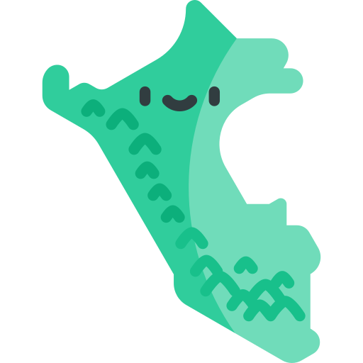 Peru Kawaii Flat icon