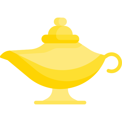 魔法のランプ Special Flat icon