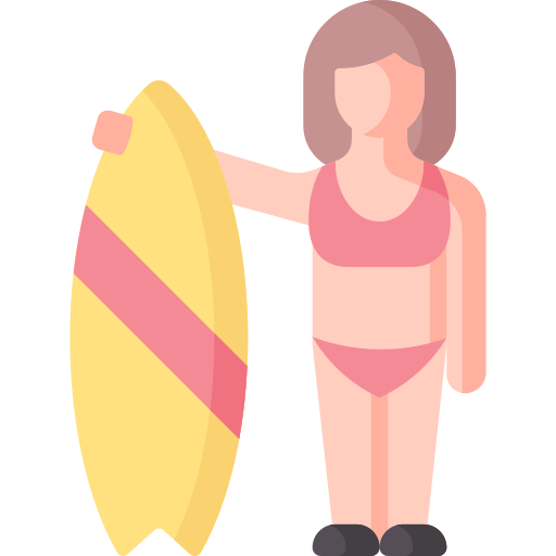 surfer Special Flat icon