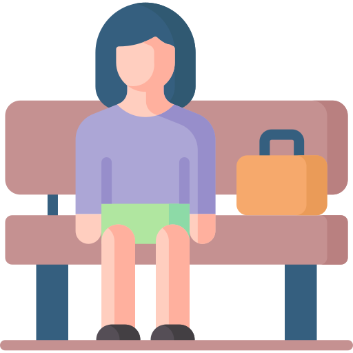 Sitting Special Flat icon