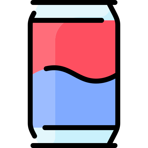 lattina di soda Vitaliy Gorbachev Lineal Color icona