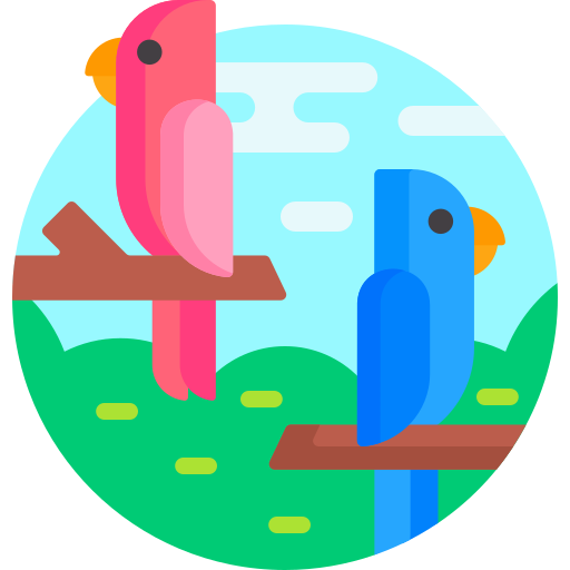 aves Detailed Flat Circular Flat icono