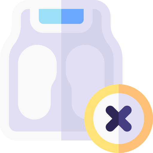 No Basic Rounded Flat icon