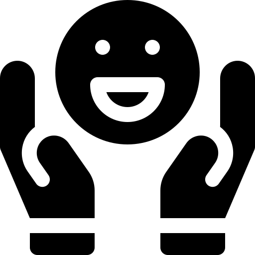 buźka Basic Rounded Filled ikona