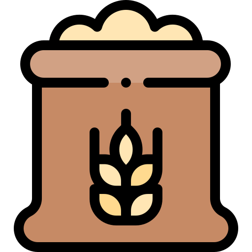 Barley Detailed Rounded Lineal color icon