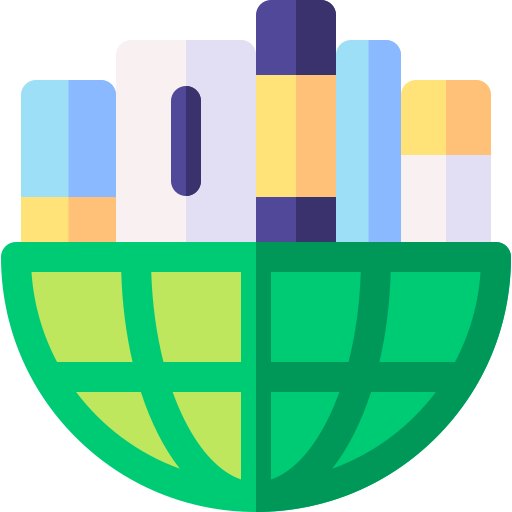 global Basic Rounded Flat icon