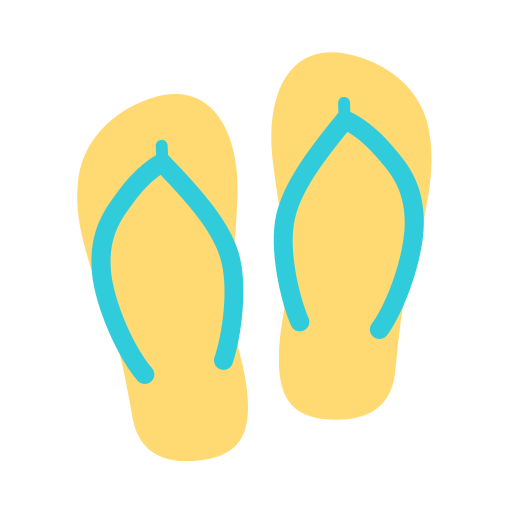 Sandals Generic Flat icon