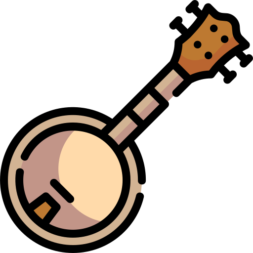 banjo Generic Outline Color icono