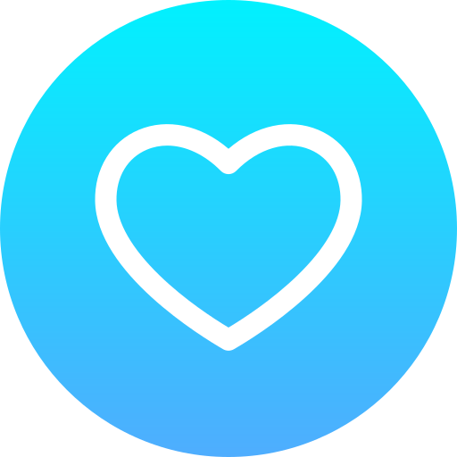 Heart Generic Flat Gradient icon