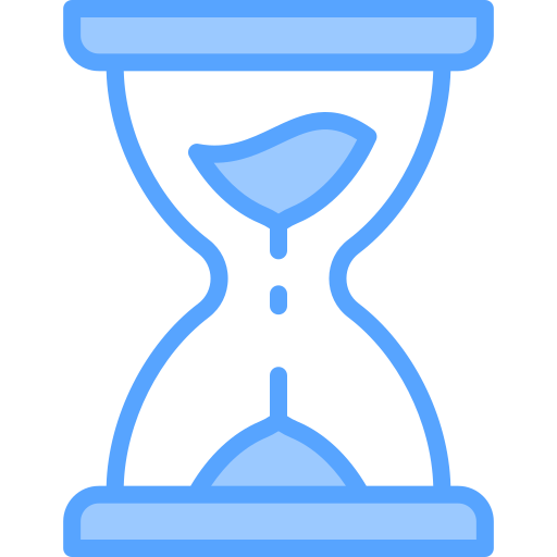 zegar piaskowy Generic Blue ikona