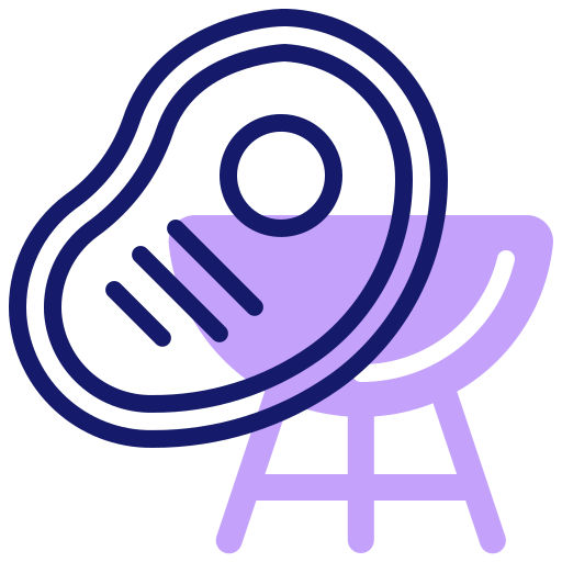 grill Inipagistudio Lineal Color ikona