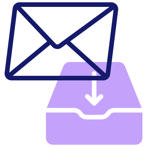 email Inipagistudio Lineal Color icon