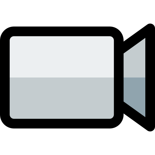 videollamada Generic Outline Color icono