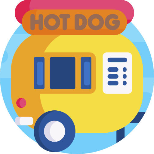 hotdog Detailed Flat Circular Flat icon