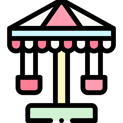 Carousel Detailed Rounded Lineal color icon