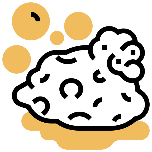 스펀지 Meticulous Yellow shadow icon