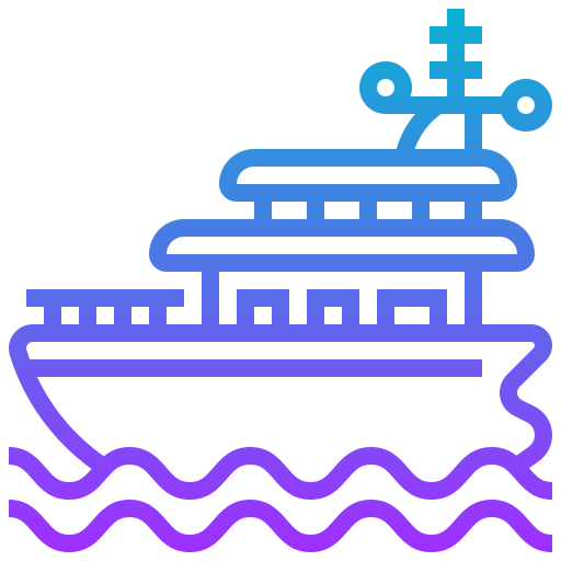 Yacht Meticulous Gradient icon