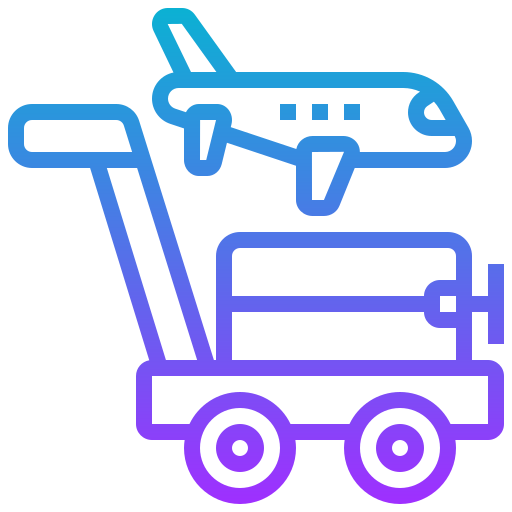Trolley Meticulous Gradient icon
