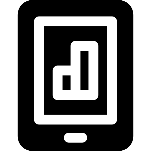 smartfon Basic Rounded Filled ikona