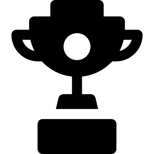 トロフィー Basic Rounded Filled icon