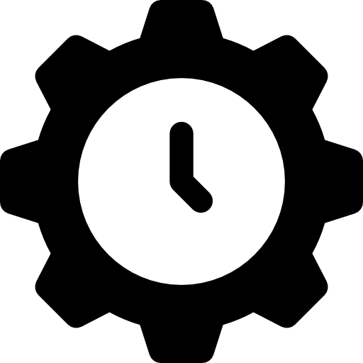 시각 Basic Rounded Filled icon