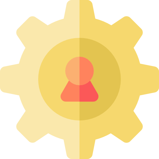 recursos humanos Basic Rounded Flat icono