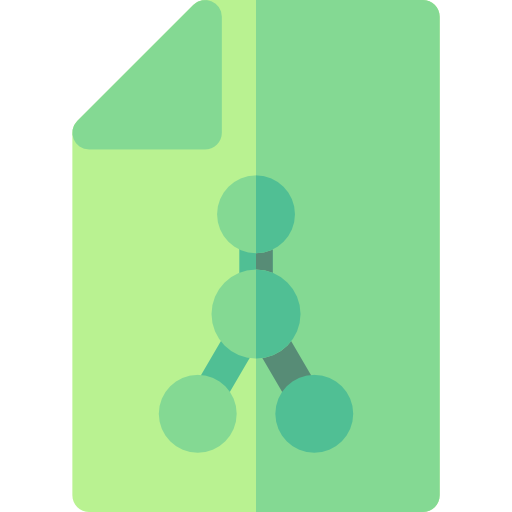 organización Basic Rounded Flat icono