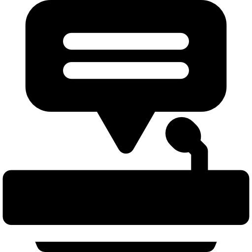 会議 Basic Rounded Filled icon