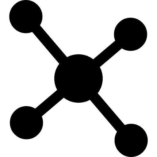 organización Basic Rounded Filled icono