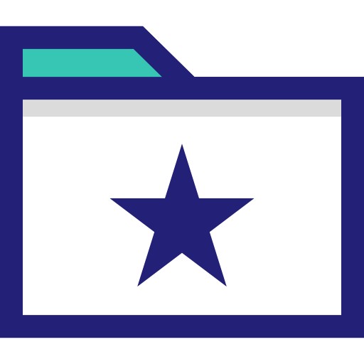 Folder Alfredo Hernandez Border color icon