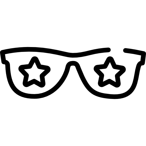 des lunettes de soleil Special Lineal Icône