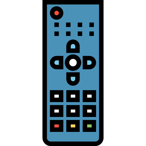 Controllers Detailed Straight Lineal color icon