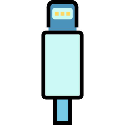 Wires Detailed Straight Lineal color icon