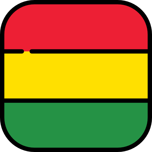 ボリビア Flags Rounded square icon